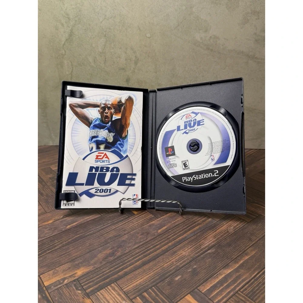 NBA Live 2001 (PS2, 2001) CIB Complete w/ Manual – PlayStation 2